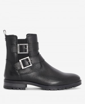 Botte Barbour Marina Femme Noir | France_BAR87254