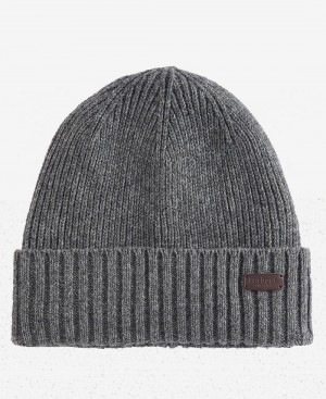 Chapeau Barbour Carlton Beanie Homme Grise | France_BAR84788