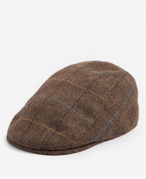 Chapeau Barbour Cheviot Plates Homme Marron | France_BAR57554