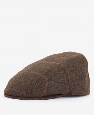 Chapeau Barbour Crieff Plates Homme Marron | France_BAR64285