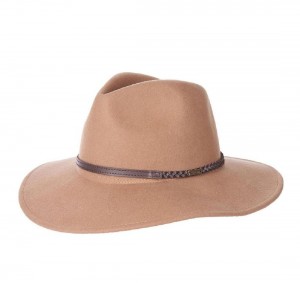 Chapeau Barbour Tack Fedora Femme Beige | France_BAR44024