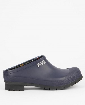 Chaussure Barbour Quinn Clogs Homme Bleu Marine | France_BAR33853