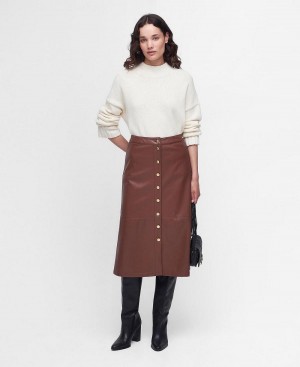 Peignoir Barbour Alberta Femme Marron | France_BAR92587