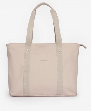 Sac Barbour Olivia Tote Femme Beige | France_BAR40049