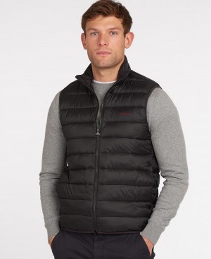 Vestes Barbour Bretby Gilet Homme Noir | France_BAR59353