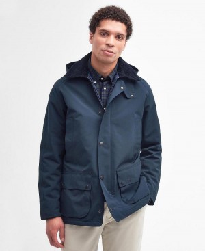 Vestes Barbour D'hiver Ashby Imperméables Homme Bleu Marine | France_BAR39132