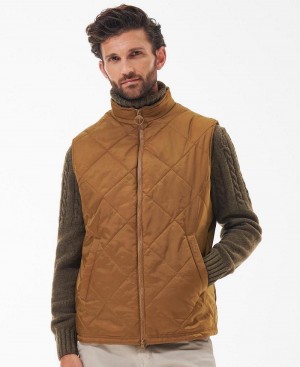 Vestes Barbour Finn Gilet Homme Marron | France_BAR42096