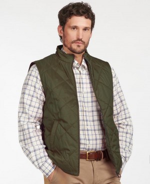 Vestes Barbour Finn Gilet Homme Vert | France_BAR39738