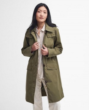 Vestes Barbour Hebrides Imperméables Femme Vert Olive | France_BAR12215