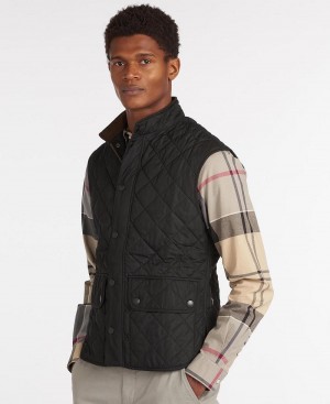 Vestes Barbour Lowerdale Gilet Homme Noir | France_BAR14953