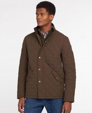 Vestes Barbour Shoveler Matelassé Homme Vert | France_BAR12929