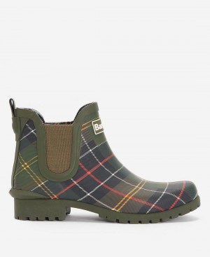 Wellingtons Barbour Wilton Femme Vert | France_BAR91085