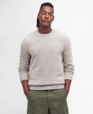 knitwear Barbour Atley Tricoté Jumper Homme Grise | France_BAR91465