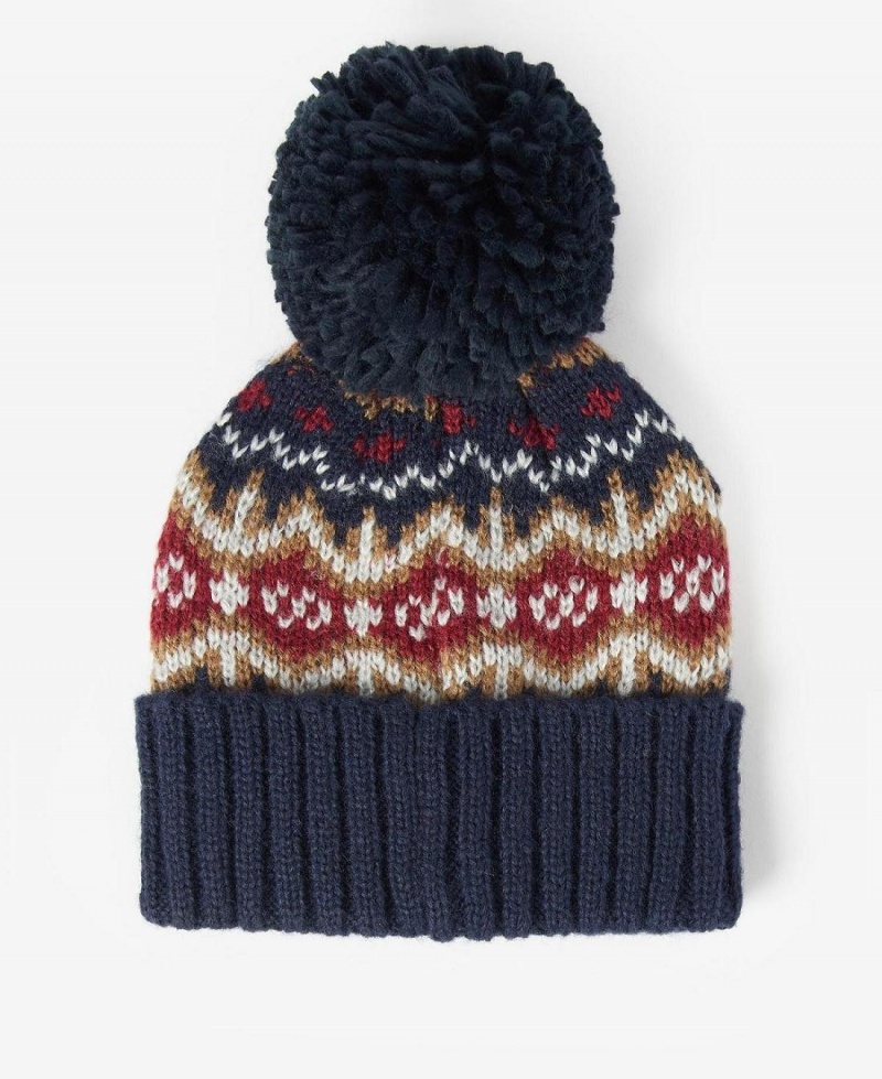 Accessoires Barbour Boys Case Fairisle Beanie Enfant Rouge | France_BAR70373