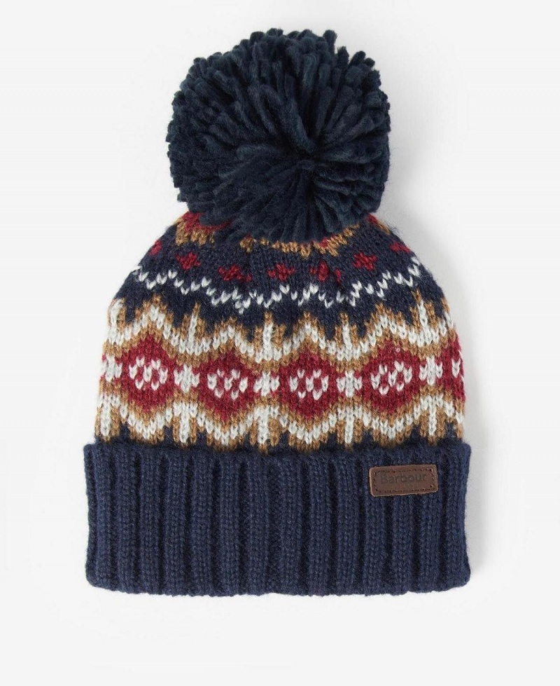 Accessoires Barbour Boys Case Fairisle Beanie Enfant Rouge | France_BAR70373