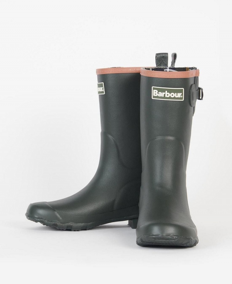 Accessoires Barbour Simonside Children's Wellington Boots Enfant Vert | France_BAR79961