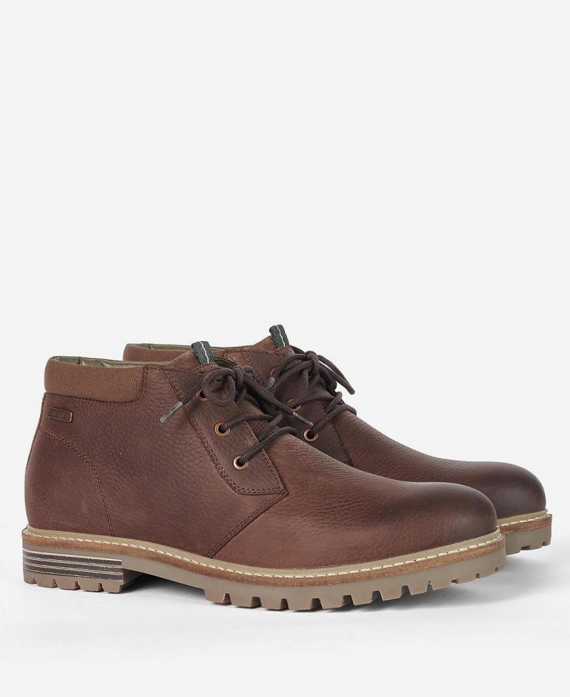 Botte Barbour Boulder Chukka Homme Marron | France_BAR77680