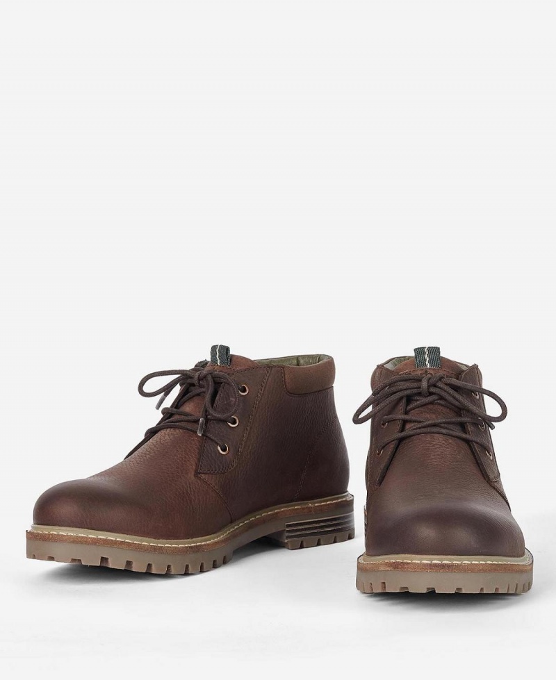 Botte Barbour Boulder Chukka Homme Marron | France_BAR77680