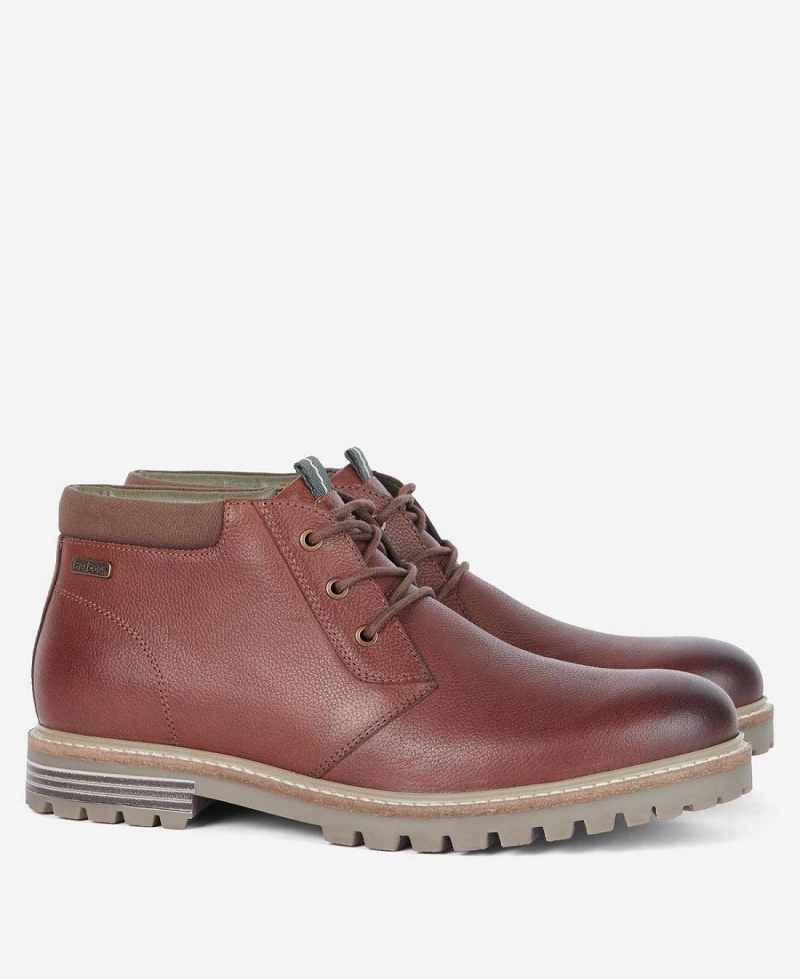 Botte Barbour Boulder Chukka Homme Marron | France_BAR41211