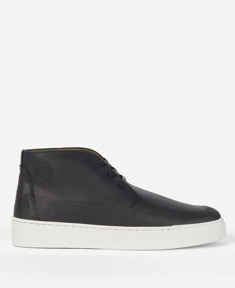 Botte Barbour Mason Chukka Homme Noir | France_BAR34322