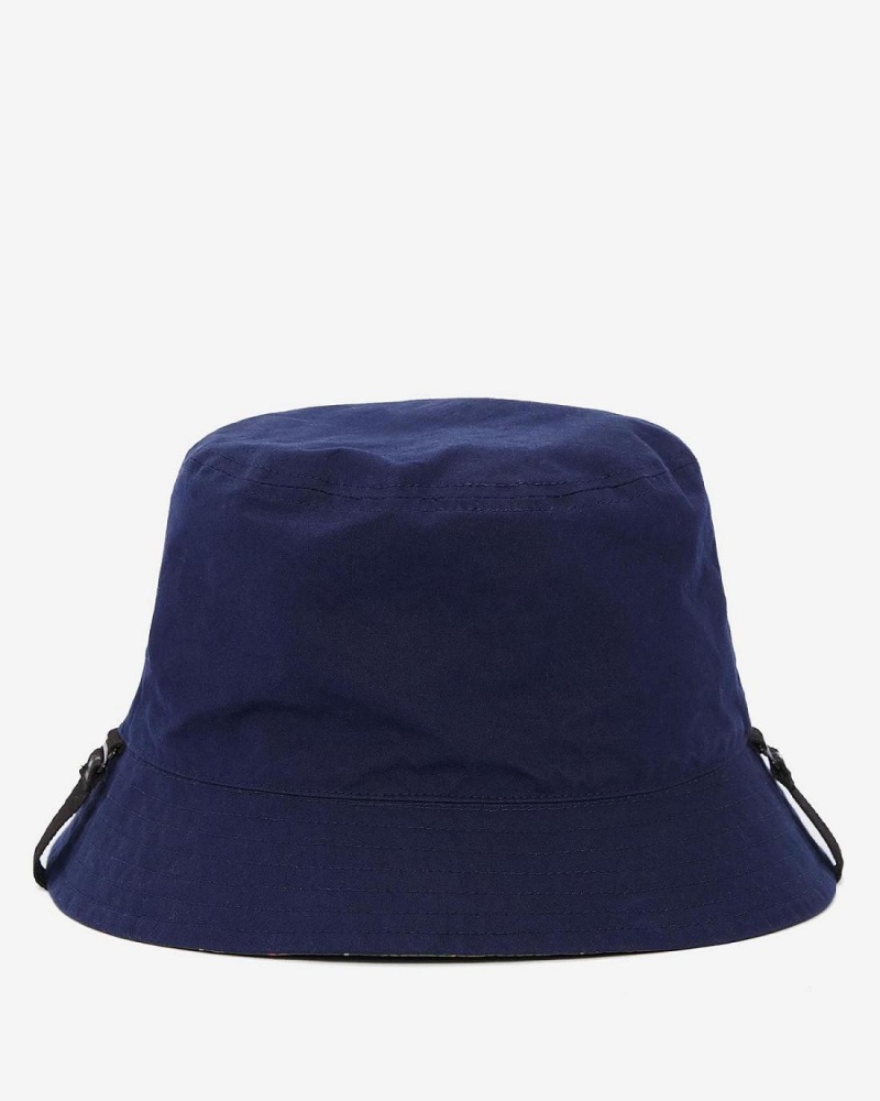 Chapeau Barbour Barbour x Maison Kitsuné Reversible Homme Bleu Marine | France_BAR56125