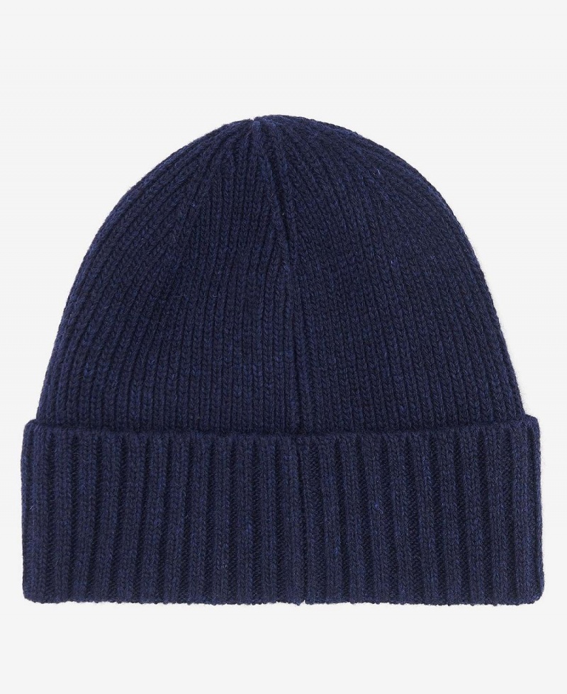 Chapeau Barbour Carlton Beanie Homme Bleu | France_BAR92747