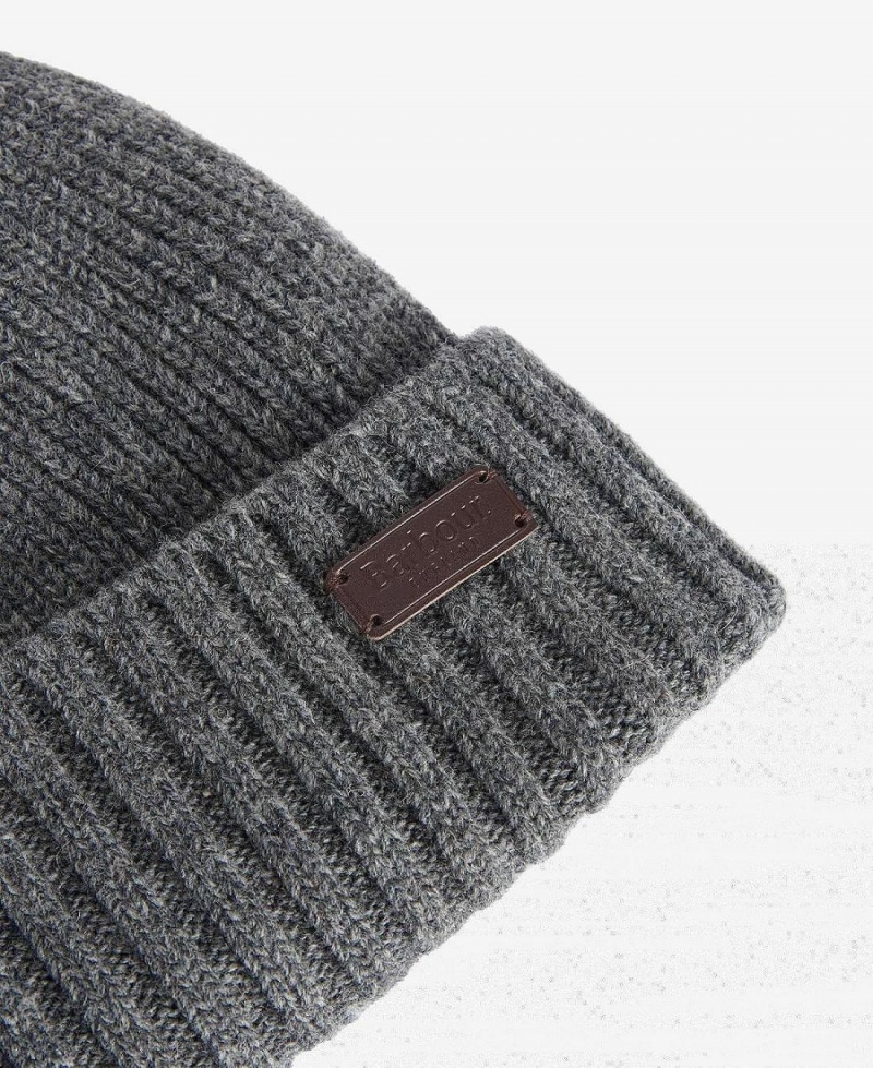 Chapeau Barbour Carlton Beanie Homme Grise | France_BAR84788