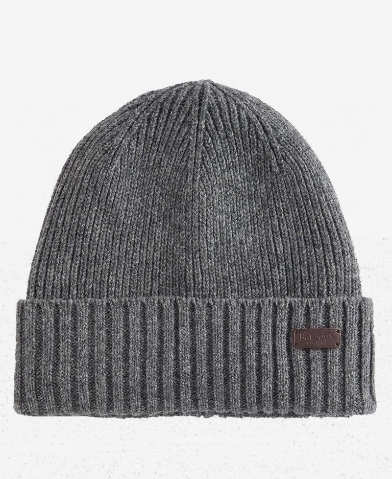 Chapeau Barbour Carlton Beanie Homme Grise | France_BAR84788