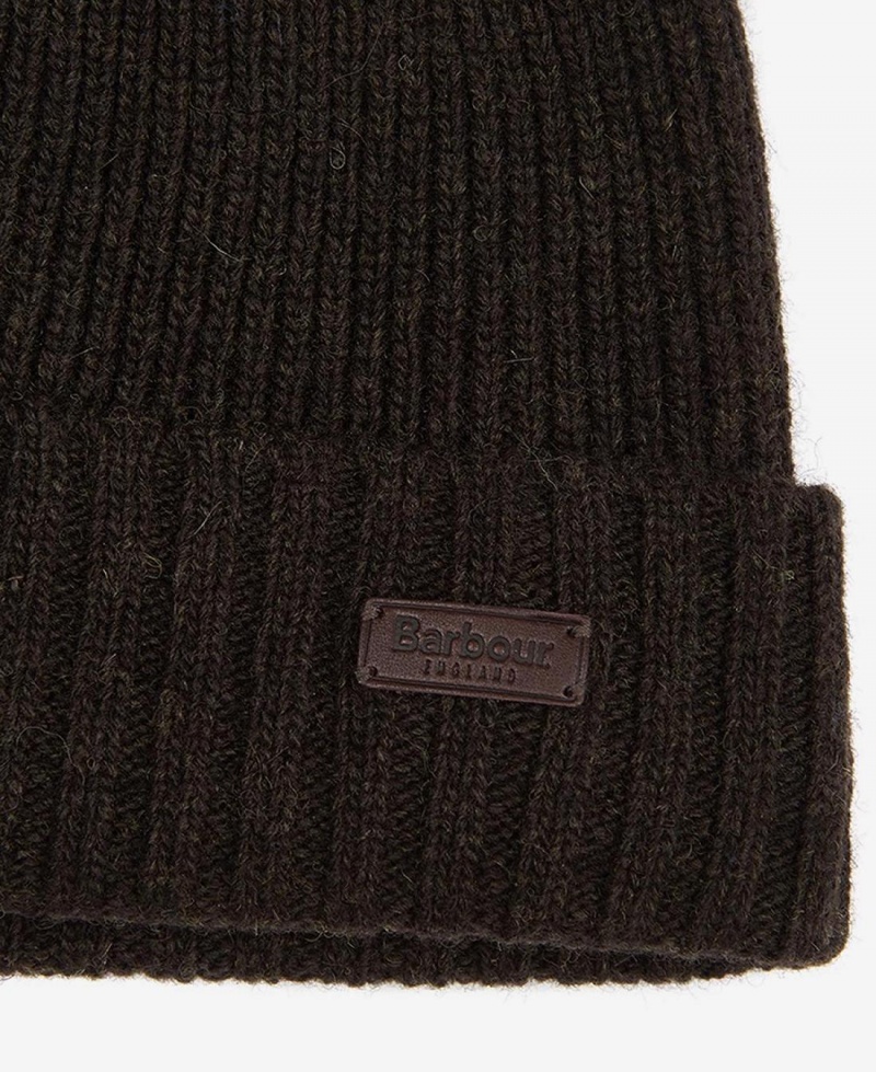 Chapeau Barbour Carlton Beanie Homme Vert | France_BAR45831