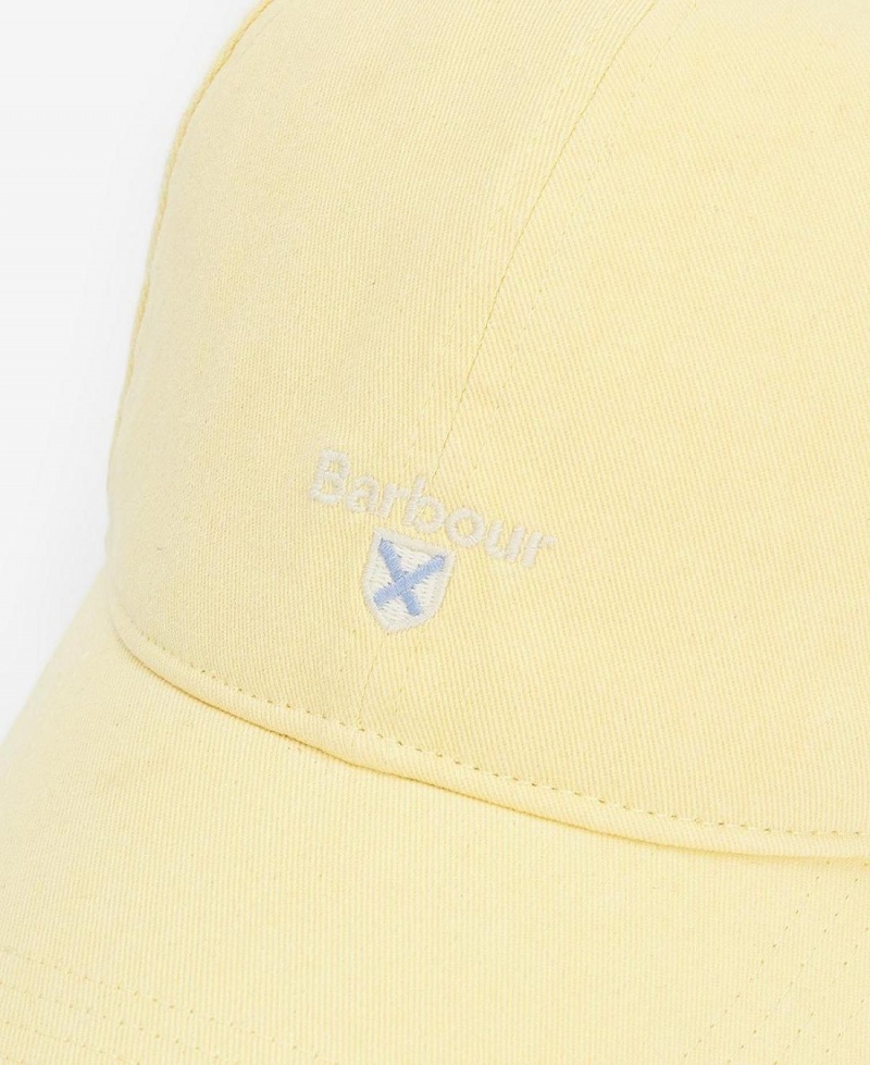 Chapeau Barbour Cascade Sports Homme Jaune | France_BAR97919