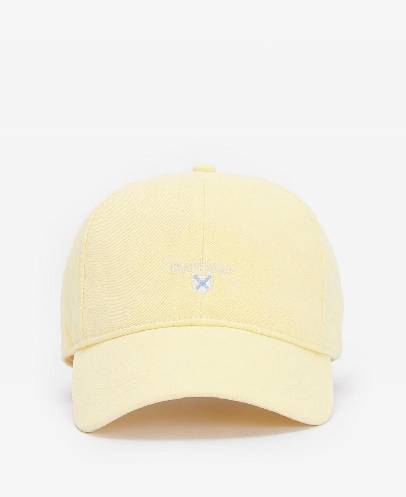 Chapeau Barbour Cascade Sports Homme Jaune | France_BAR97919