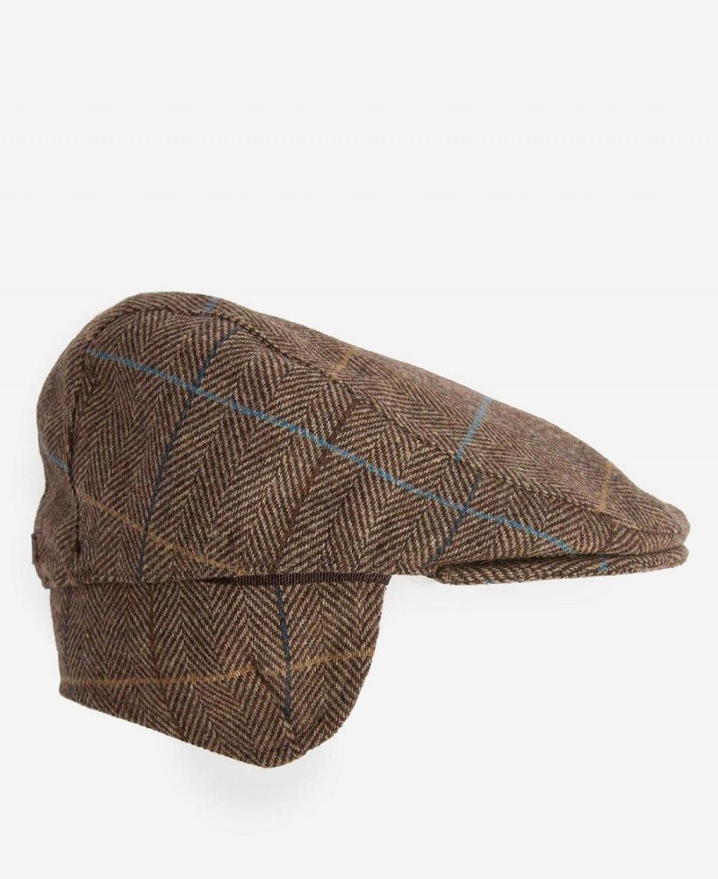 Chapeau Barbour Cheviot Plates Homme Marron | France_BAR57554