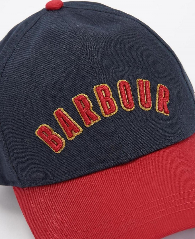 Chapeau Barbour Dragon Logo Homme Rouge | France_BAR34851