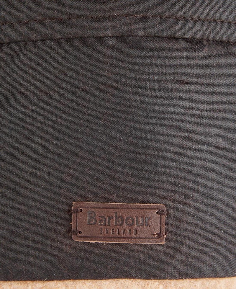 Chapeau Barbour Morar Wax Trapper Homme Noir | France_BAR21386