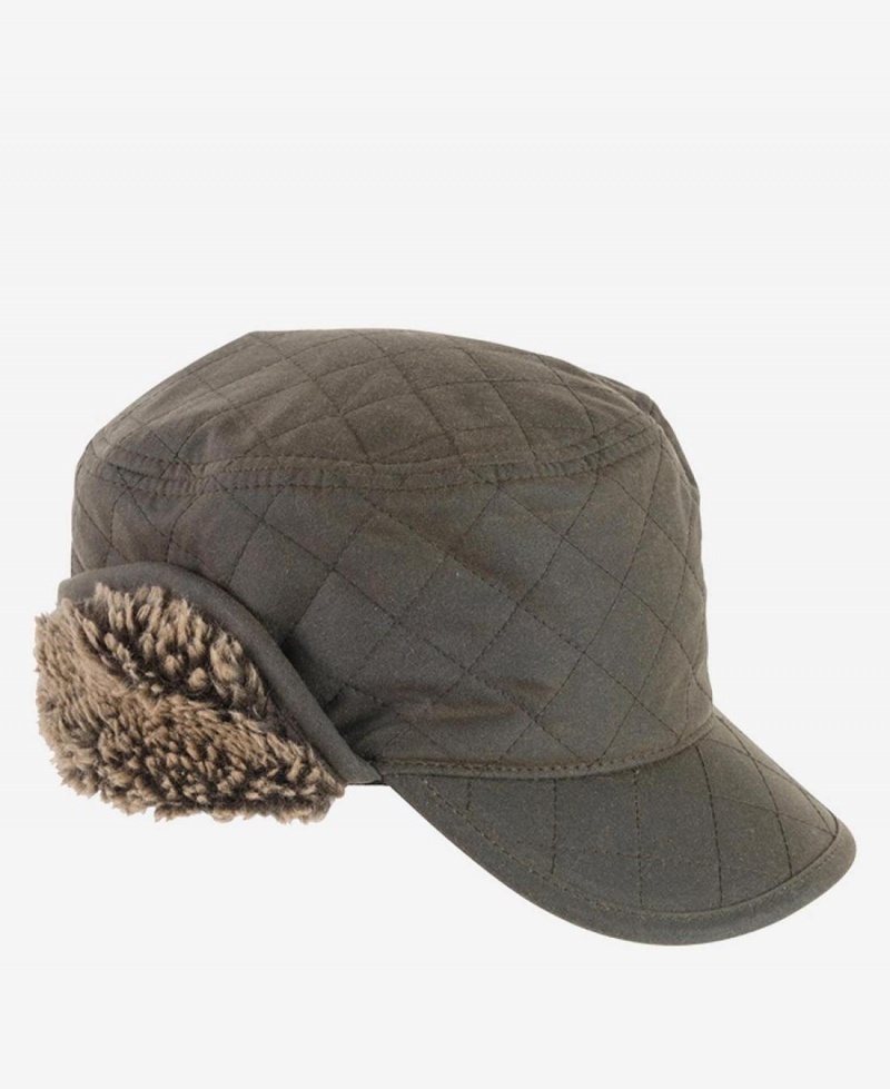 Chapeau Barbour Stanhope Hunting Homme Vert | France_BAR18479