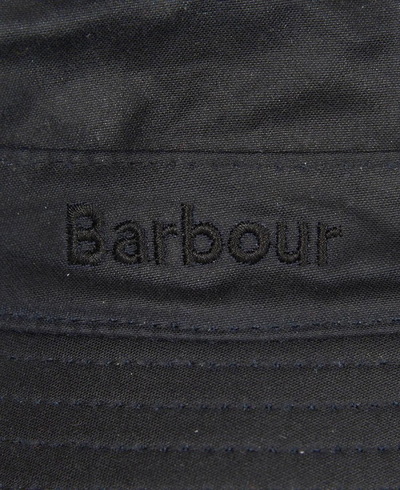 Chapeau Barbour Wax Sports Homme Bleu Marine | France_BAR86560