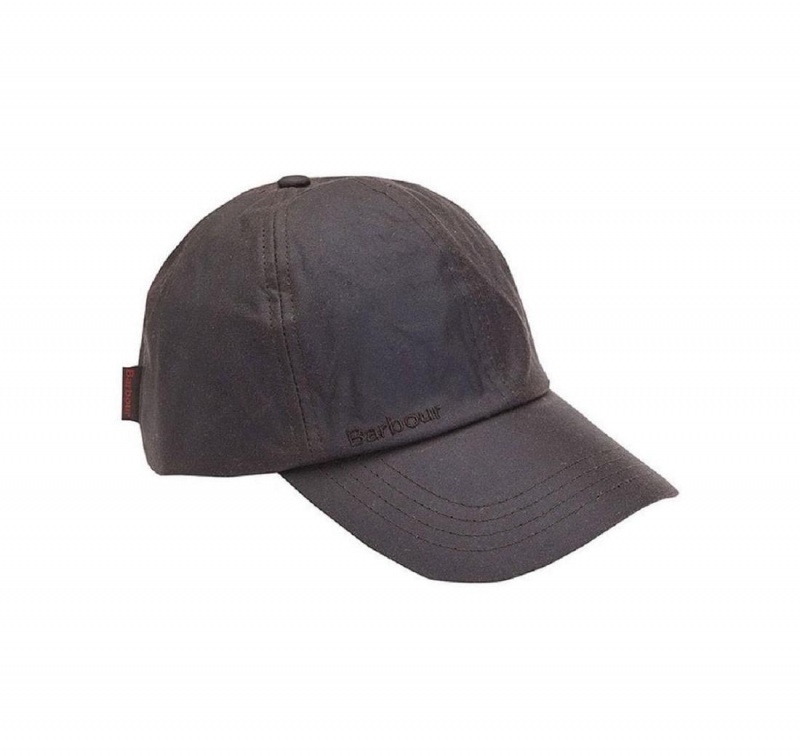 Chapeau Barbour Wax Sports Homme Marron | France_BAR29164