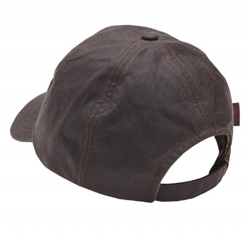 Chapeau Barbour Wax Sports Homme Marron | France_BAR29164