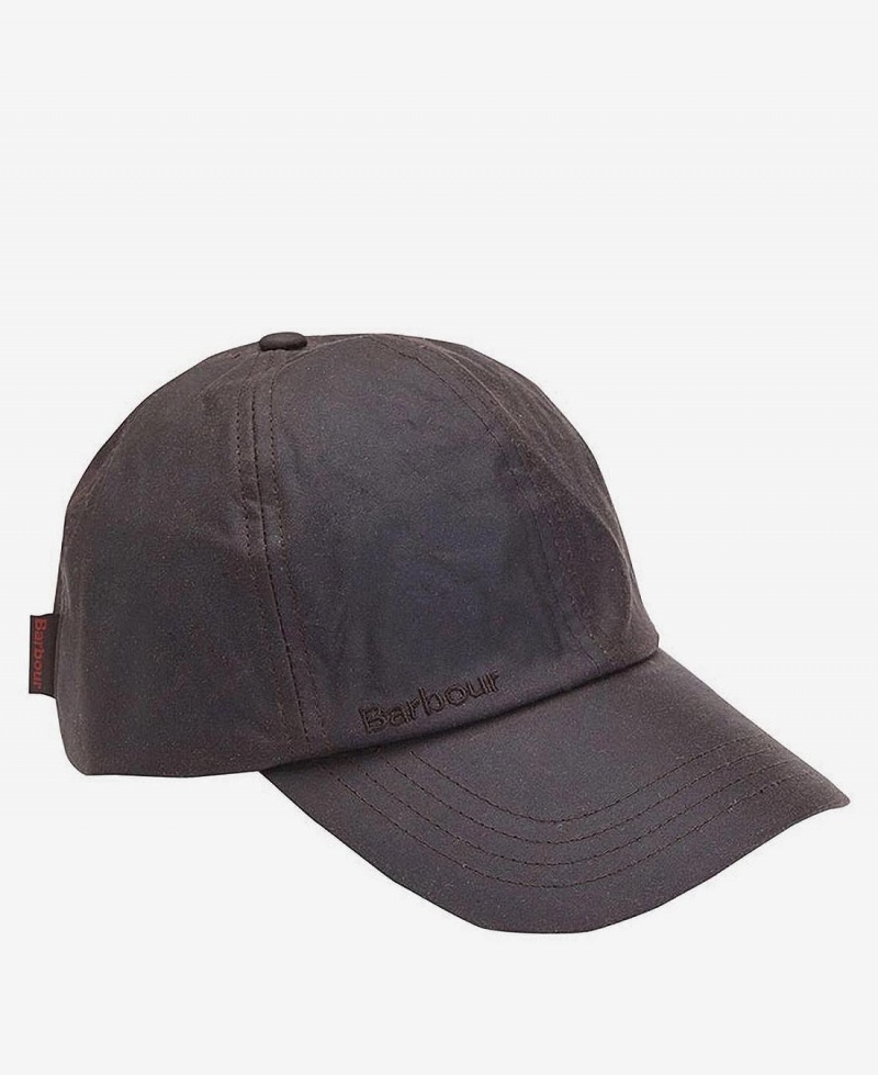 Chapeau Barbour Wax Sports Homme Marron | France_BAR29164