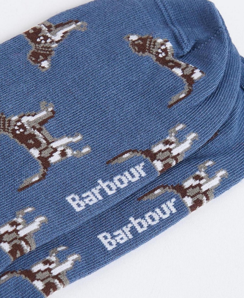 Chaussette Barbour Pointer Homme Bleu | France_BAR51856