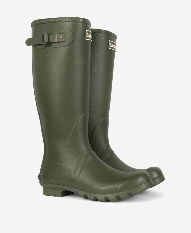 Chaussure Barbour Men's Bede Wellington Boots Homme Vert Olive | France_BAR67379