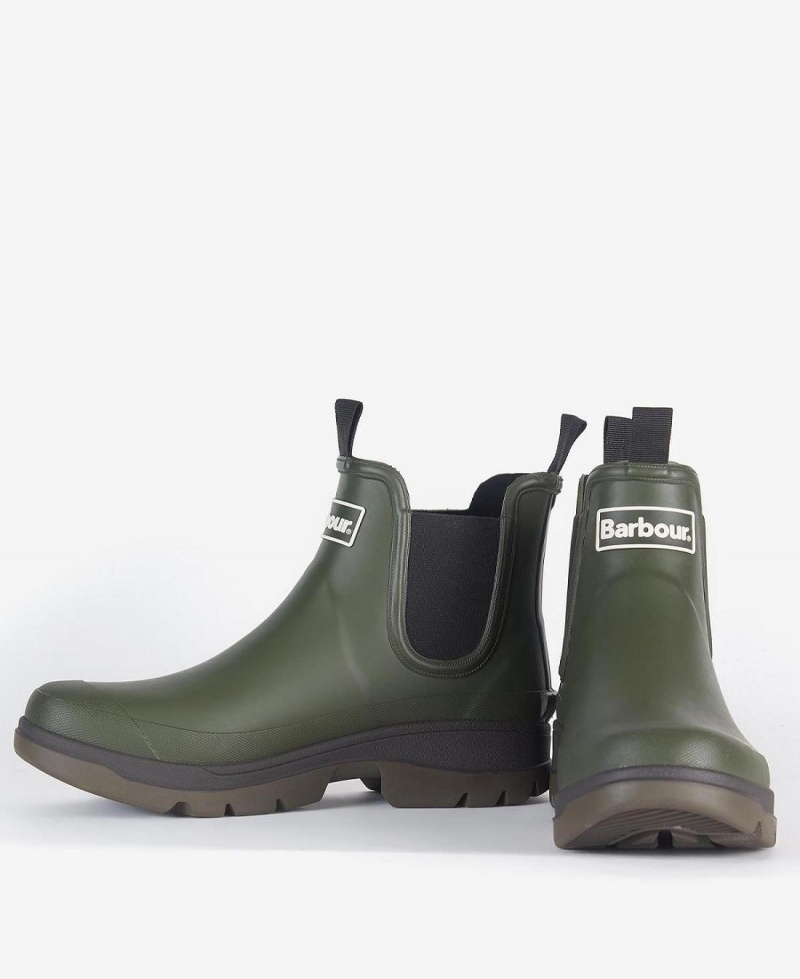 Chaussure Barbour Nimbus Wellingtons Homme Vert Olive | France_BAR16292