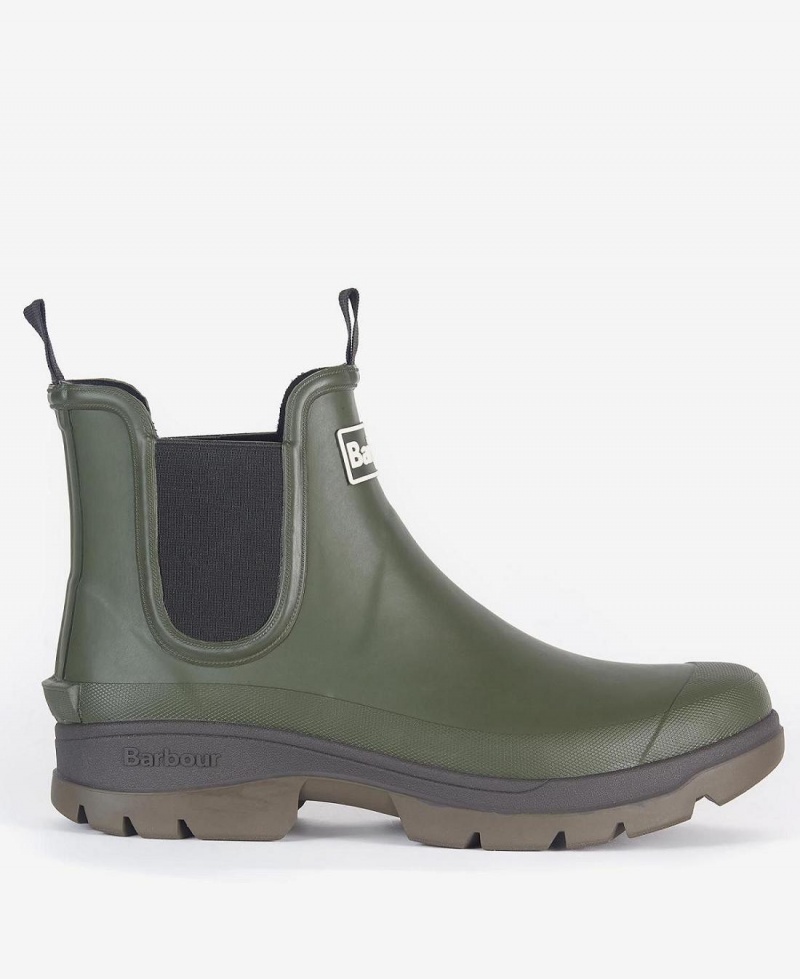 Chaussure Barbour Nimbus Wellingtons Homme Vert Olive | France_BAR16292