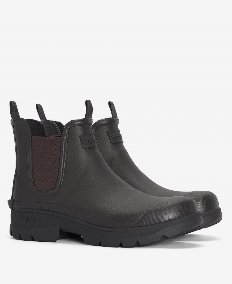 Chaussure Barbour Nimbus Wellingtons Homme Noir | France_BAR14109