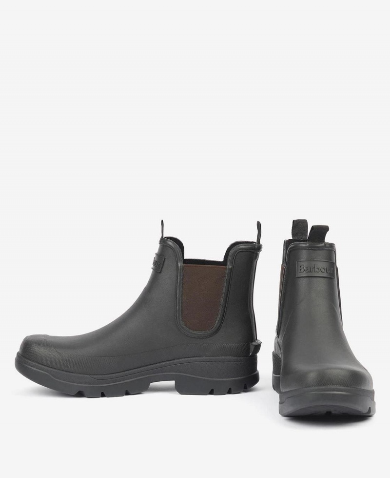 Chaussure Barbour Nimbus Wellingtons Homme Noir | France_BAR14109