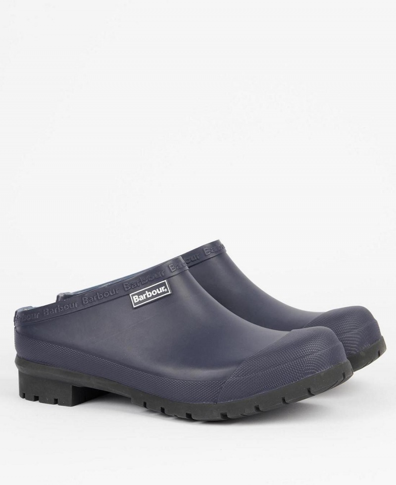 Chaussure Barbour Quinn Clogs Homme Bleu Marine | France_BAR33853