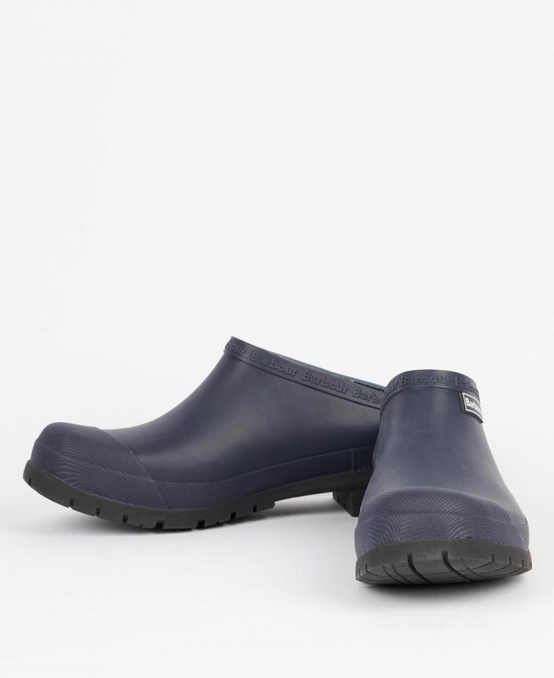 Chaussure Barbour Quinn Clogs Homme Bleu Marine | France_BAR33853