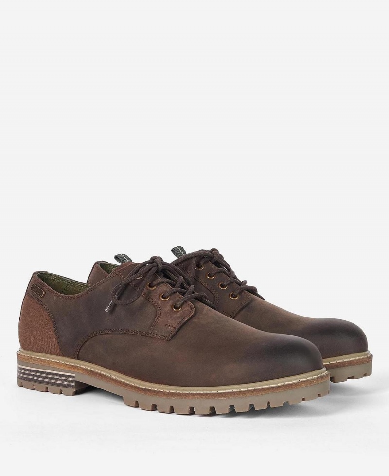 Chaussure Barbour Sandstone Derby Shoes Homme Marron | France_BAR82348