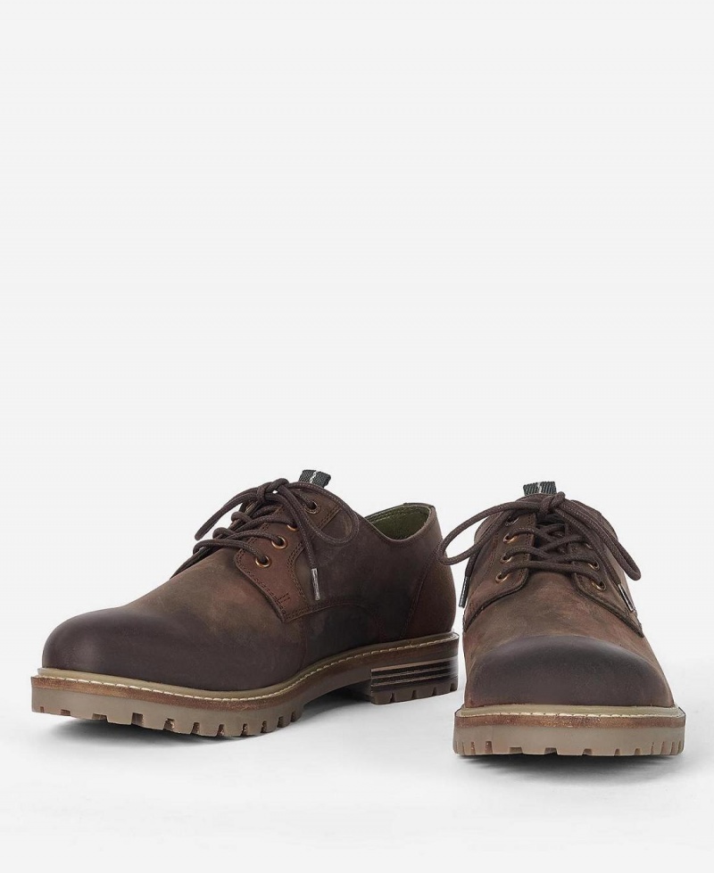 Chaussure Barbour Sandstone Derby Shoes Homme Marron | France_BAR82348