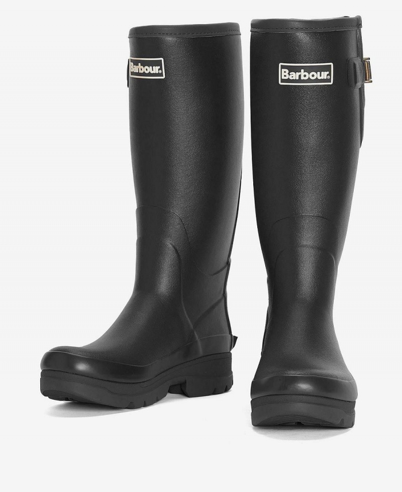 Chaussure Barbour Tempest Wellingtons Homme Noir | France_BAR54100